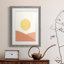 Simple Boho Sun I - toile encadrée de qualité supérieure - prête à être accrochée-1769115399-1769115638-1769115641