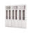 Demetricia 223cm H x 222cm W Library Bookcase-163485396