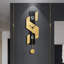 Très grande horloge murale 34,3 po