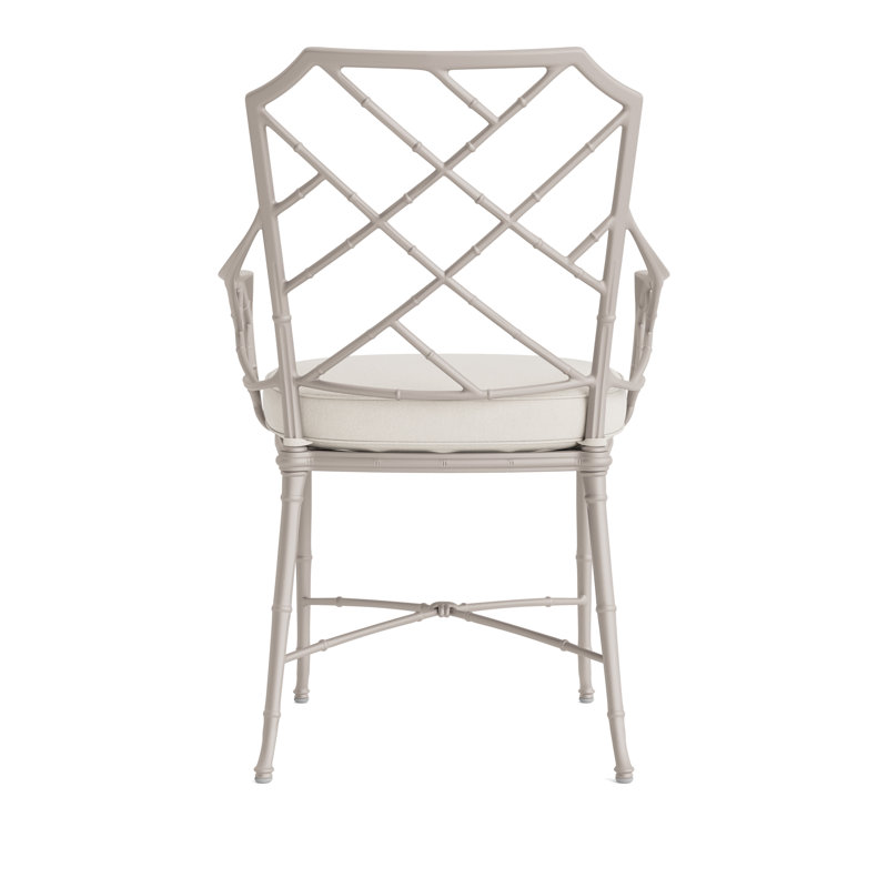 Calcutta Outdoor Dining Chair, Fusion Natural, Dove Smooth