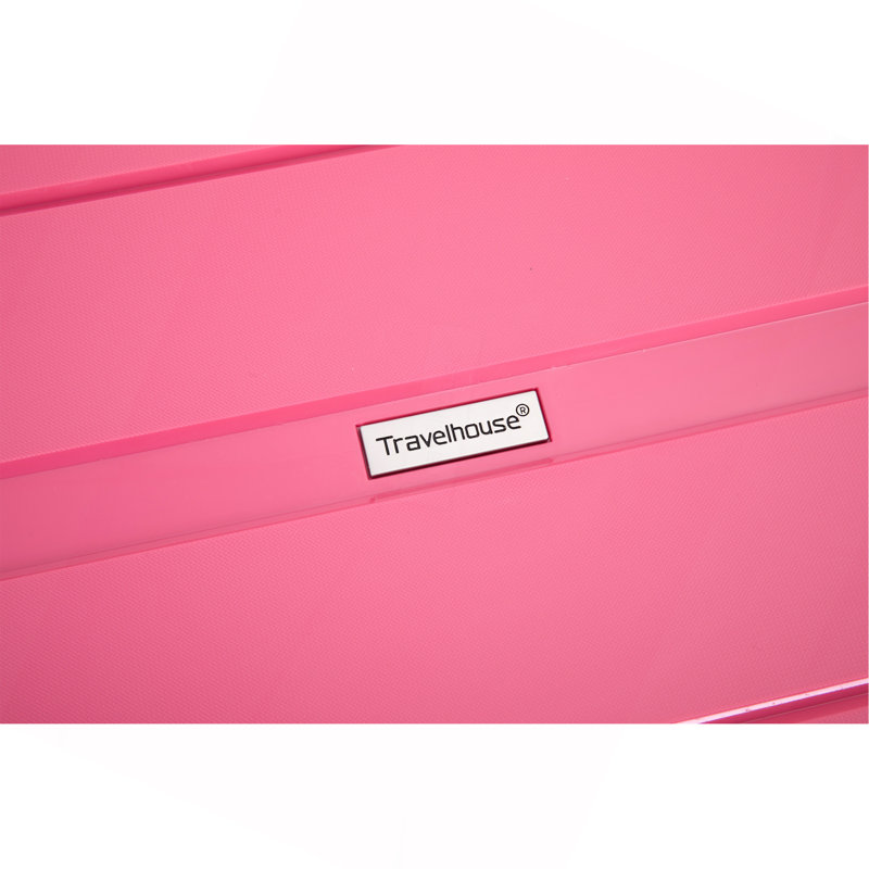 Ensemble de 3 valises à roulettes en plastique Hardshell