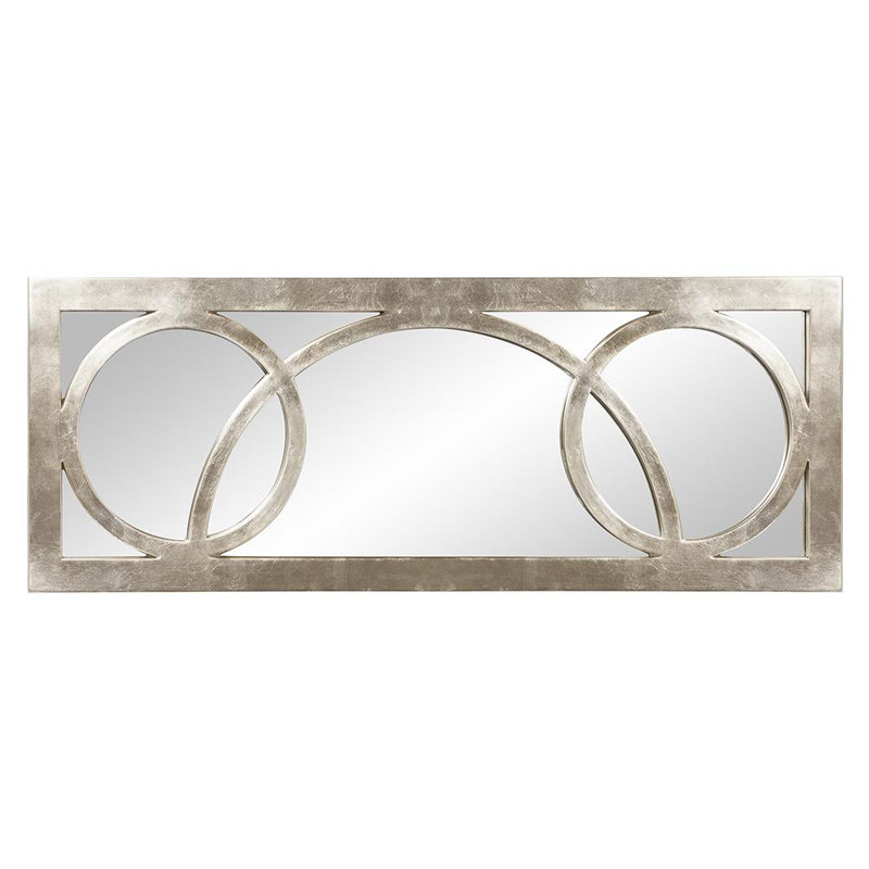Miroir décoratif laqué moderne et contemporain, Nickel