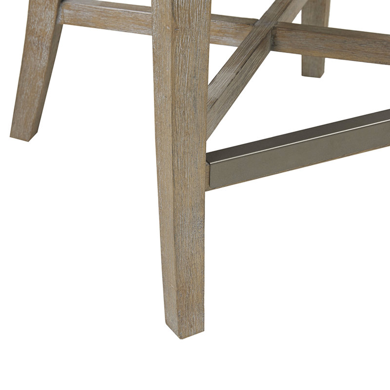 Tabouret de comptoir avec fonction pivotante - Bleu marine, structure en bois massif, capacité de 300 lb, structure pivotante à 360 degrés Embrace, apparence tendance tendance