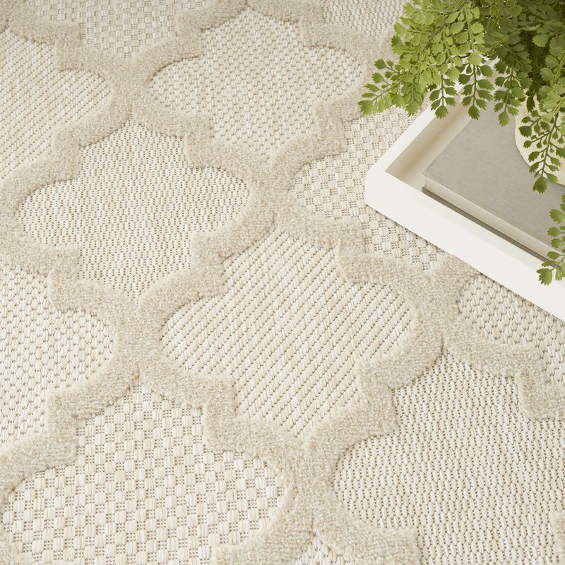 Tapis intérieur / extérieur rectangulaire Monita, Rectangle 9 pi x 12 pi