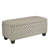 Barlett Linen Blend Upholstered Storage Bench