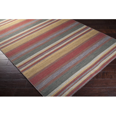 Dixon Wool Striped Indoor Rug