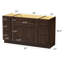 Base de meuble-lavabo simple 57 po seulement-94489004
