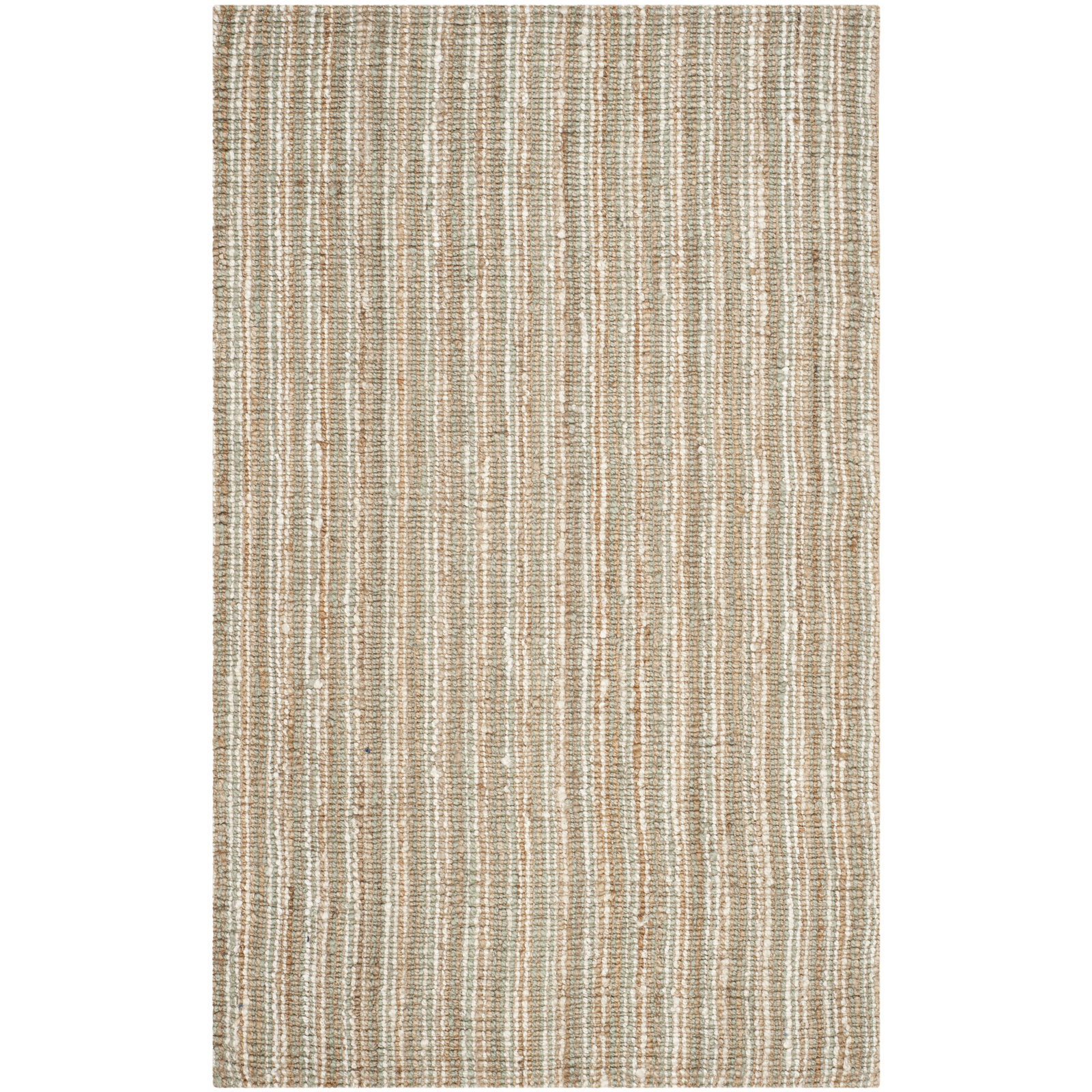Alda Natural Hand-Woven Jute Rug, Rectangle 5' x 8'