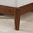 Mid Century Solid Wood Platform Twin Bed Frame With Wood Slat Support, Brown-645595762-645595764