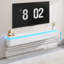 Meuble télé flottant de 80,7 pouces pour téléviseurs jusqu'à 90 pouces, console multimédia à double usage (fixation murale ou pose au sol) pour salon-1127013041