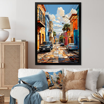 City Charleston Popart I sur toile
