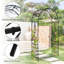 Treillage pour jardin en métal noir Knfant