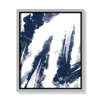 Ferne "Navy Striking Seams 2" Print