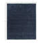 Tapis bleu marine en laine / coton Zayn-1144689948