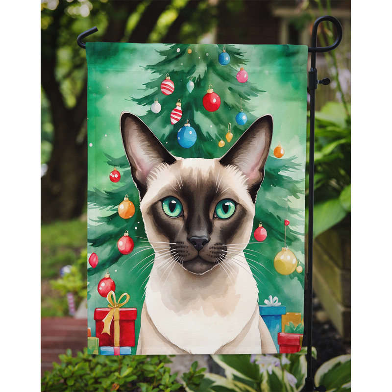 Drapeau de jardin Pixie Bob, Colorpoint Shorthair