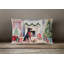 Doberman Pinscher Christmas Fabric Decorative Pillow