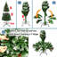 Arbre de noël artificiel pin vert/blanc bonhomme-1432572945