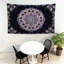 Tapisserie florale Mandala