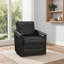 Luxueux fauteuil pivotant en cuir avec des caractéristiques de confort avancées pour la détente