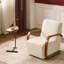 Fauteuil d'appoint rembourré Linen