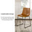 Chaise d'appoint rembourrée Bailey-1982302236