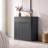 Cesiro 34.6" Wide Storage Sideboard with Drawer and Height-Adjustable Cabinet-813408170-835054282