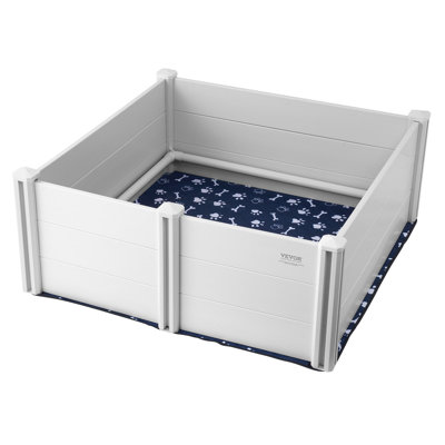 Dog Whelping Box, Whelping Box For Dogs And Puppies, Whelping Pen For Puppies, Dog Birthing Box With Rails And Washable Pee Pad, Whelping Box For Medi
