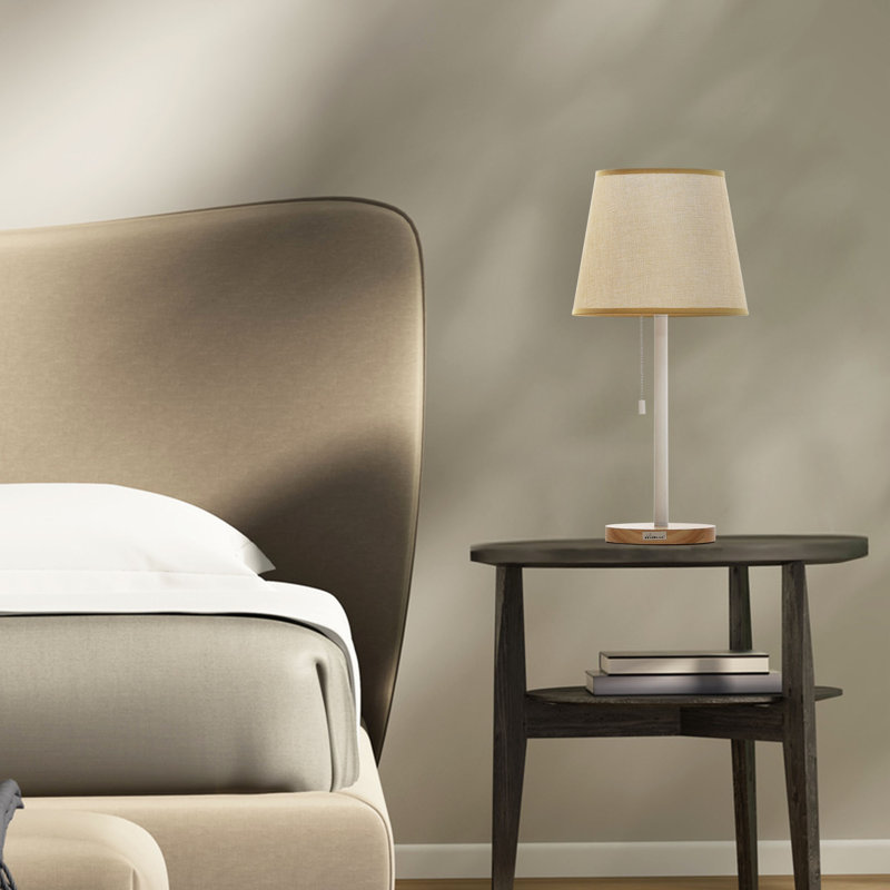 Wood Table Lamp