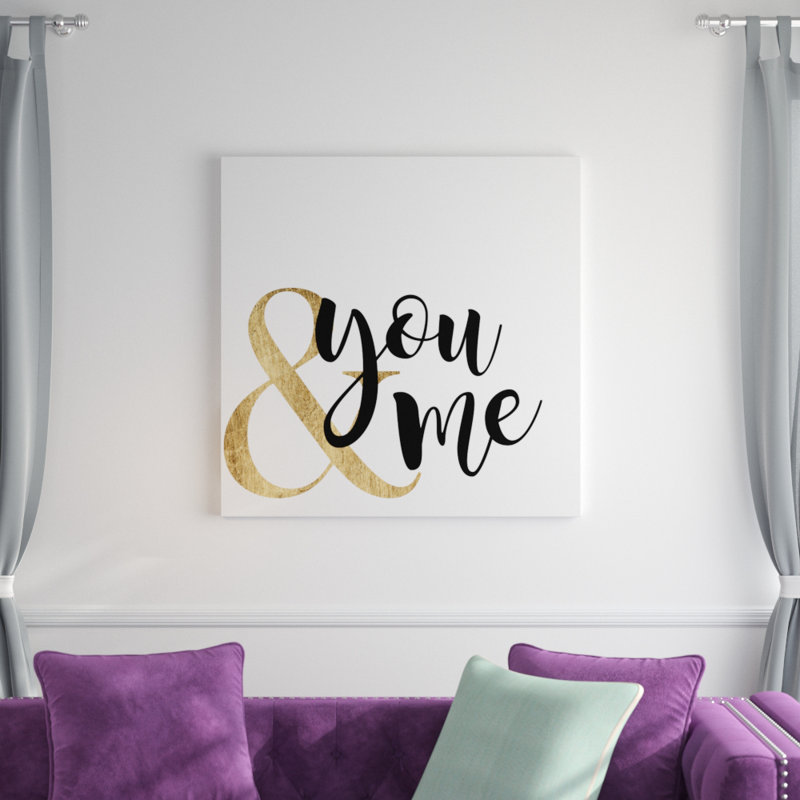 Love Quotes II by Anna Hambly - Wrapped Canvas Print, 91cm H x 91cm W