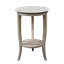 Clavier Solid Wood End Table
