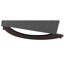 Chaise berçante, densité de mousse D18 / 24, plancher de 8 po, ensemble de chaise berçante en tissu gris de 79 lb, capacité de poids de 220 lb, hauteur de 36,93 po