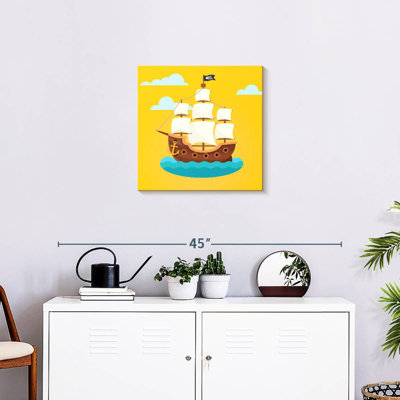 Ashelle Cartoon Pirate Ship