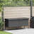 Vidaxl Patio Storage Box With Wheels 63"X21.7"X29.5" Poly Rattan-111470006