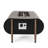 Fire Pit, 50,000Btu - Dark Gray Iron Rectangular Outdoor Enjoyment Option Pit Patio Heater For Gatherings