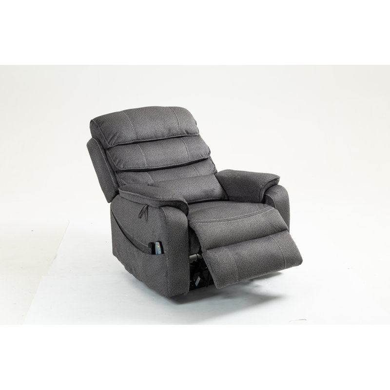 Fauteuil inclinable électrique en lin de massage parfait pour le confort des personnes âgées