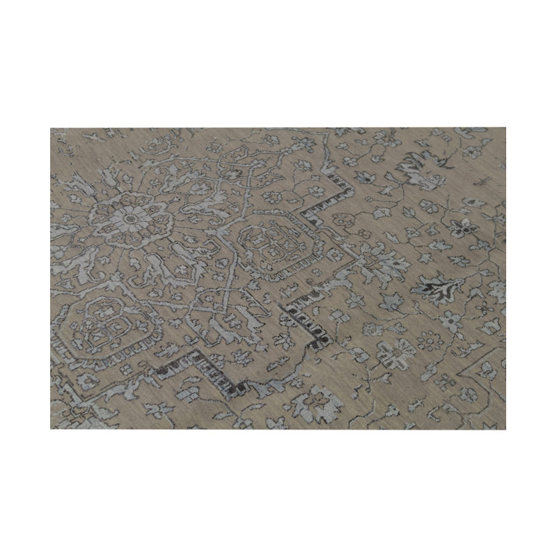 Brookhaven Oriental Area Rug in Tan/Taupe