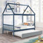 Lit plateforme avec couchette House