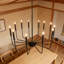 Grand lustre rustique style campagnard à 12 lumières 32 po Tirath Tirath-405493722