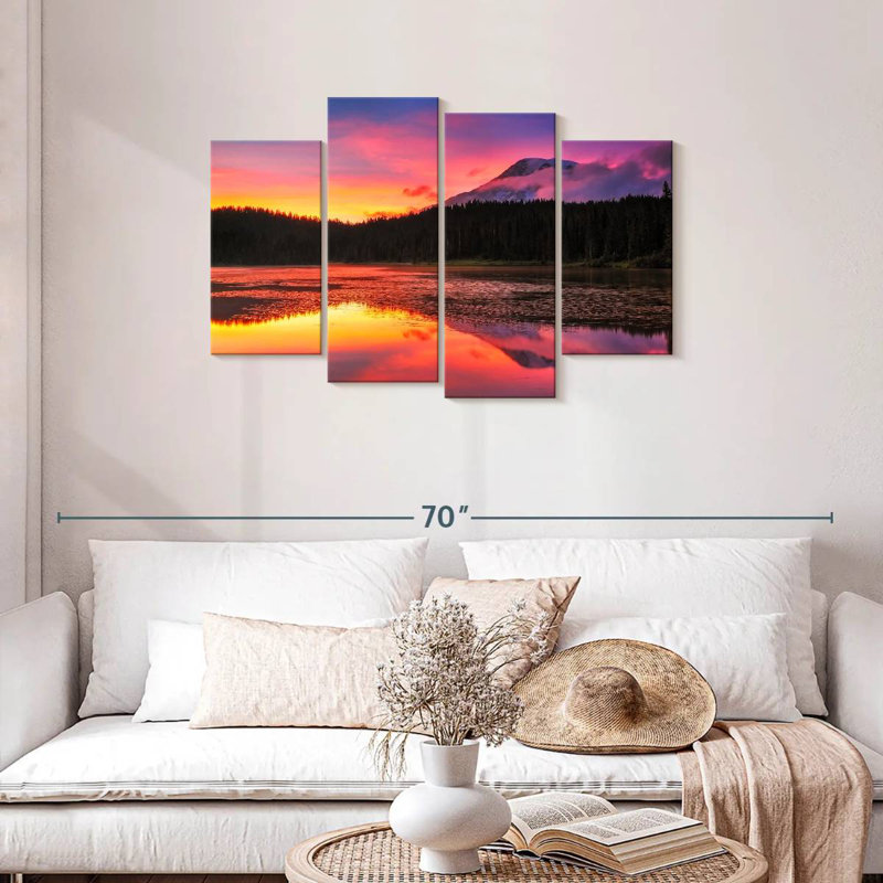 Alvord Mount Rainier Sunset Glow