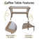 Gaetanino Wicker 2 - Person Patio Conversation Sets with Cushions