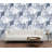 Non-Pasted Floral Wall Mural