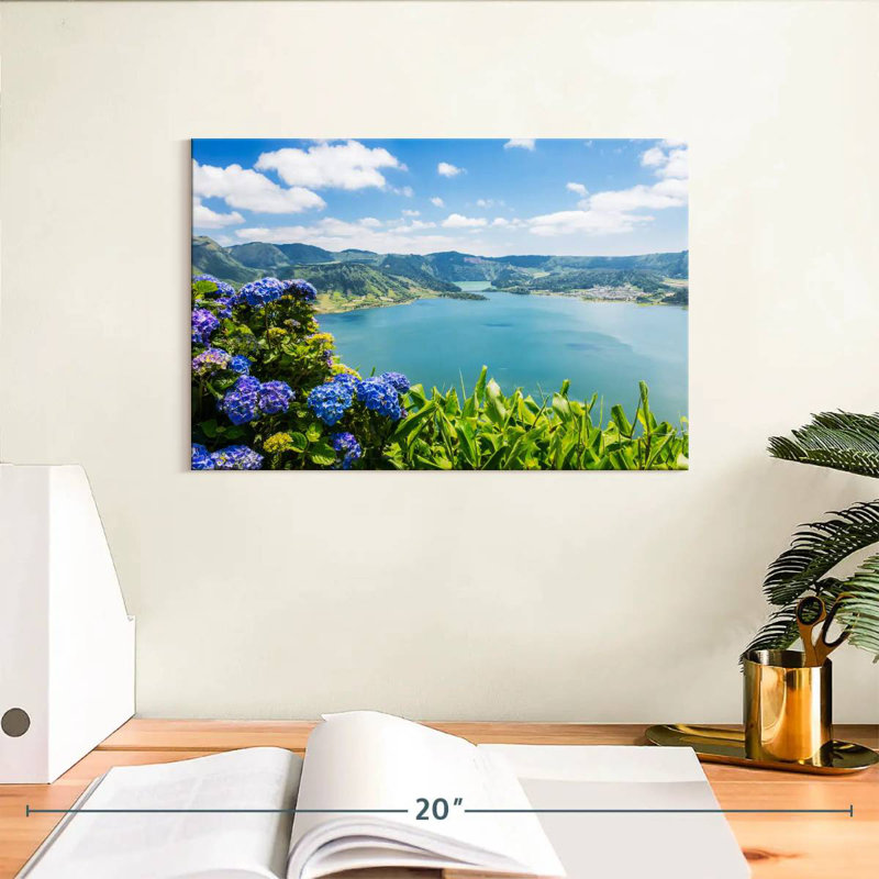 Sete Cidades Lakes, H 8 po x l 12 po