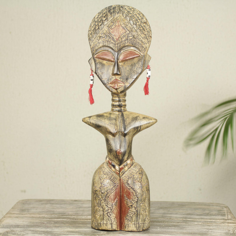 Ewe Tribe Woman Sculpture