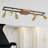 6 - Light 33.1 Inches Square Flush Mount Track Light Kit And Adjustable Head-672010542