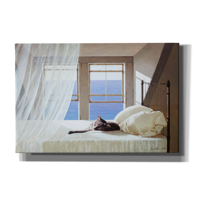 «August Time» par Zhenhuan Lu, August Grove, art mural sur toile, H 12 po x l 18 po x P 0,75 po