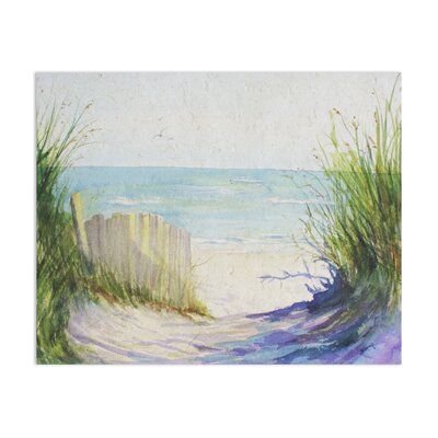 Highland Dunes Justine Beach Path Painting & Reviews | Wayfair