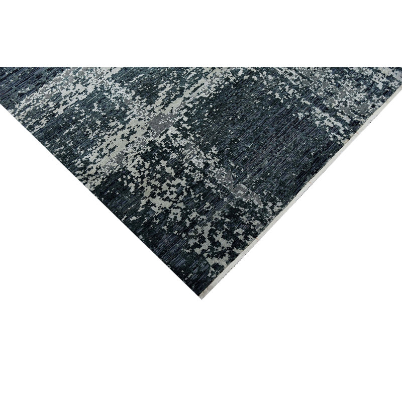 Canterbury Hand Knotted Abstract Area Rug, Rectangle 9' x 12'