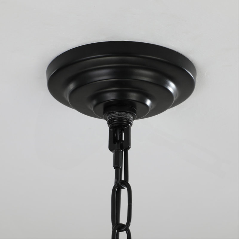 Lustre suspendu géométrique moderne de 18 lumières à 18 lumières, cadre en métal industriel, luminaire suspendu réglable pour le salon, la salle à manger