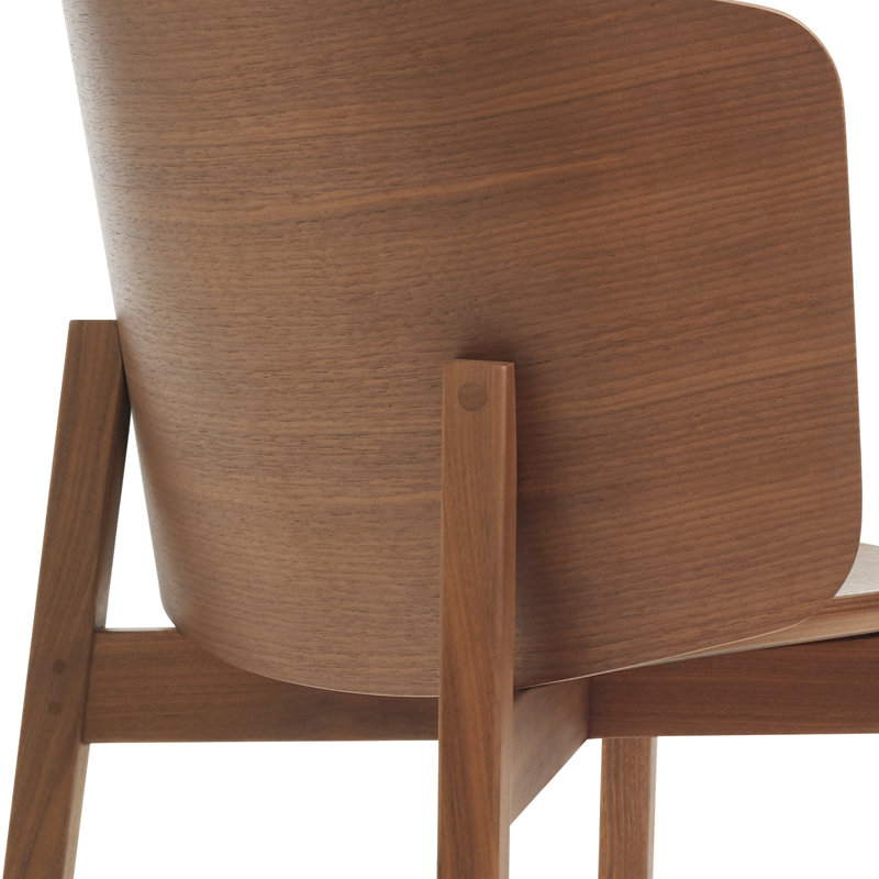 Buddy Counter Stool, Walnut, Bar Stool (32" Seat height)