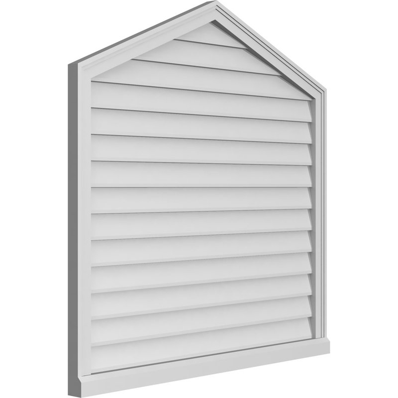 Ventilé à pignon non-fonctionnel Signature, H 42 po x l 42 po x P 2 po